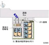 ★手数料０円★越谷市大道　月極駐車場（LP）